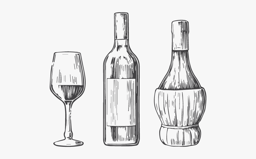 Glass Bottle, HD Png Download