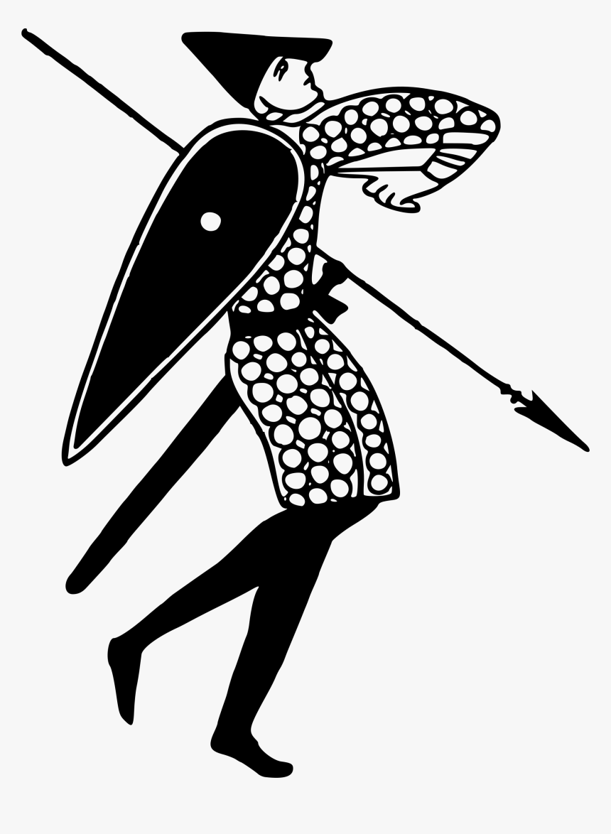 Norman Soldier Clip Arts - Norman Soldier Clipart, HD Png Download