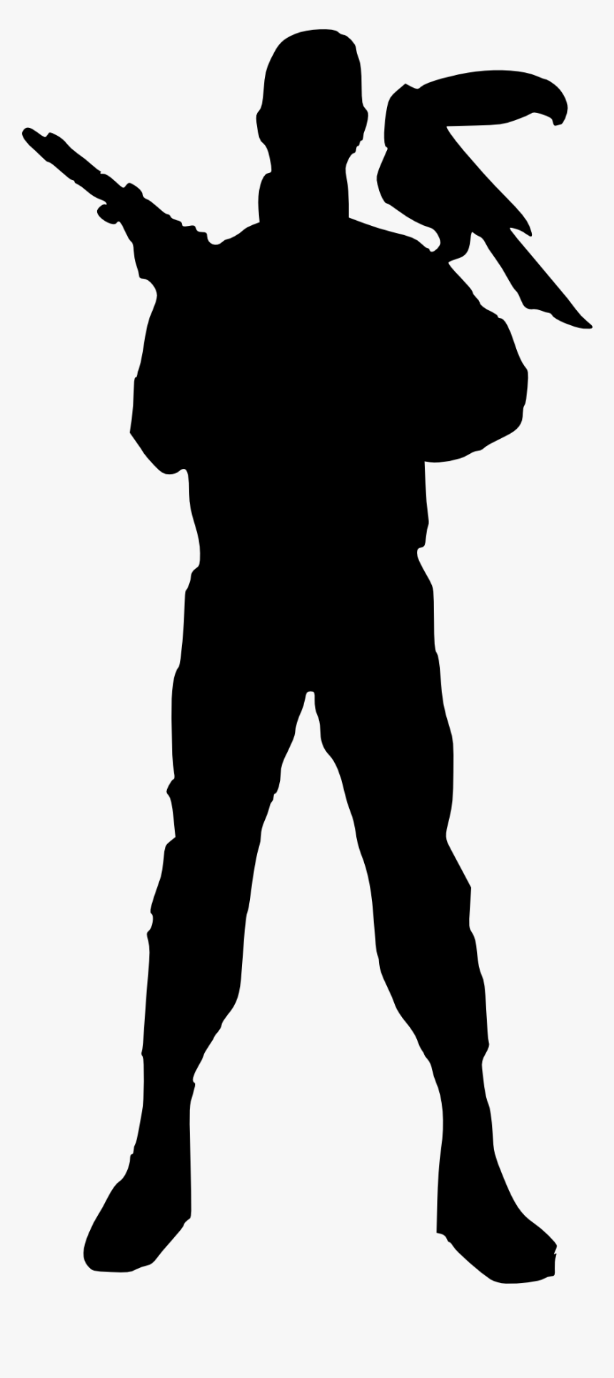 Soldier Battlefield Cross United States Clip Art - Black Soldier Vector Png, Transparent Png