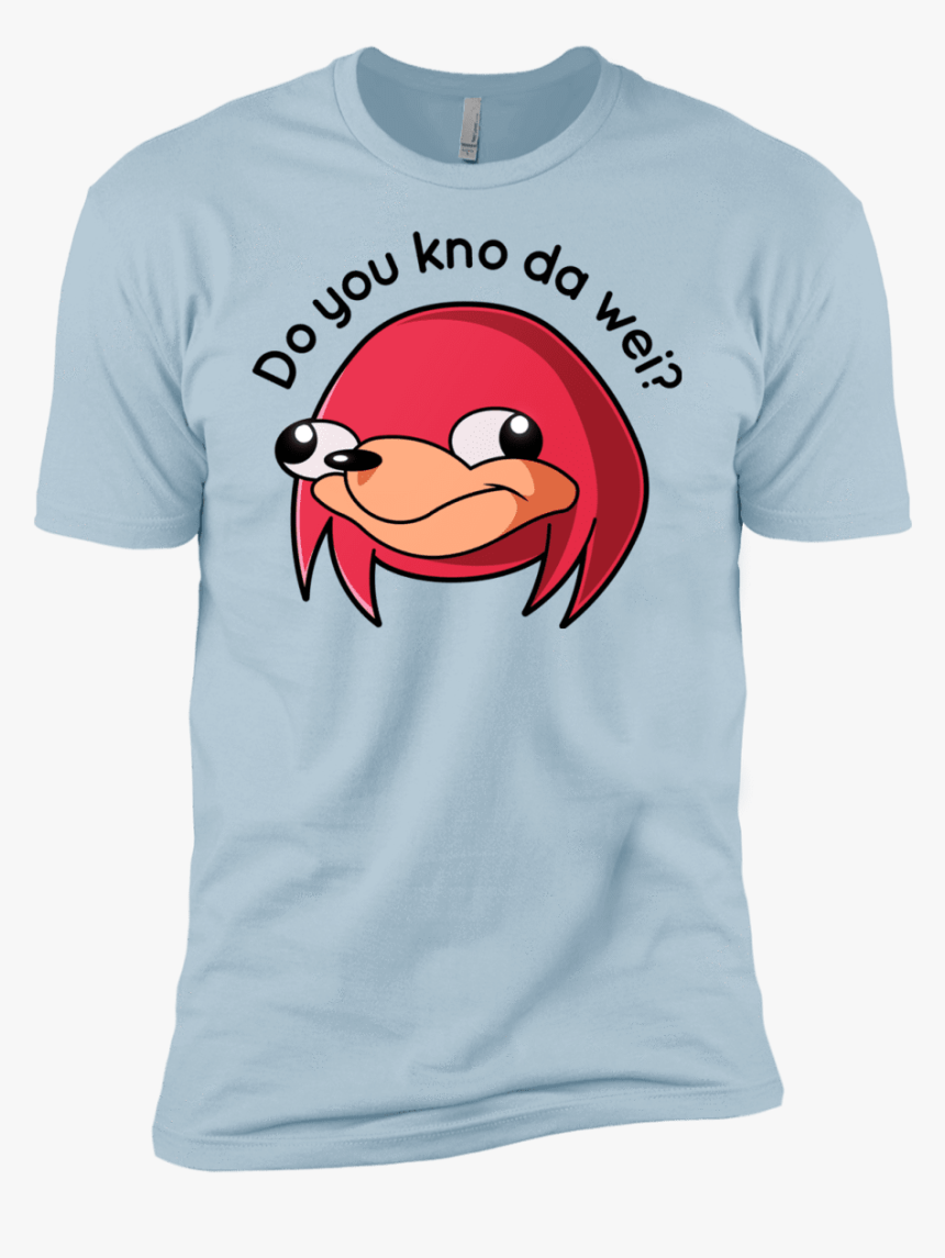 Ugandan Knuckles Boys Premium T-shirt - 50 Percent Cotton And 50 Percent Polyester, HD Png Download