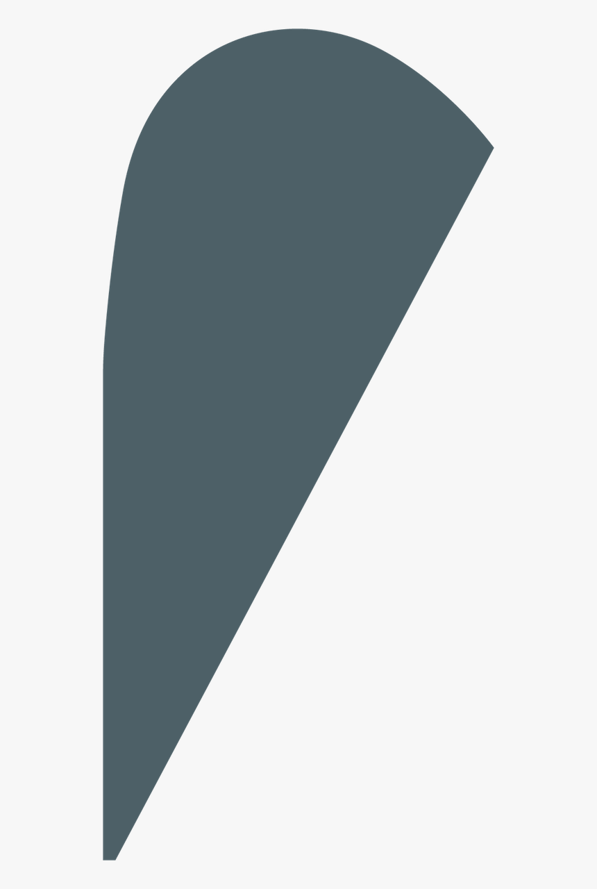 Teardrop 6 - 5ft Unlocked1 - Electric Blue, HD Png Download