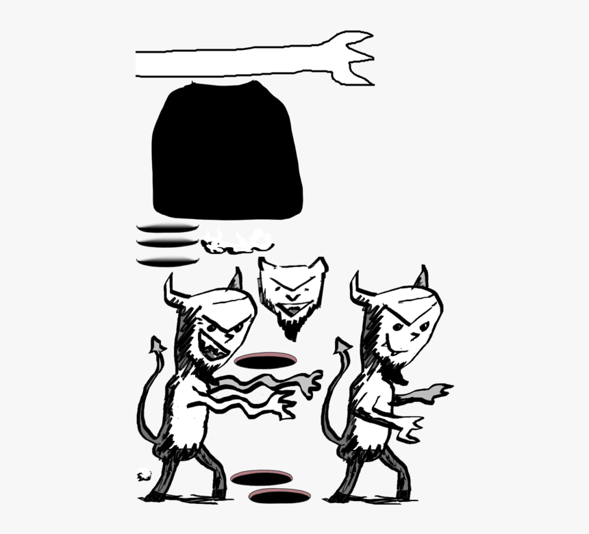 Cuphead Windows Devil Placeholders 1 - Cuphead Devil Placeholder, HD Png Download