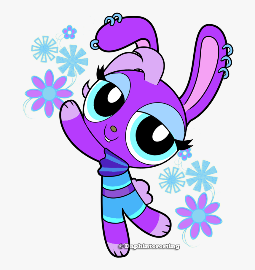 Powerpuff Florita Bunny By Daphinteresting - Illustration, HD Png Download