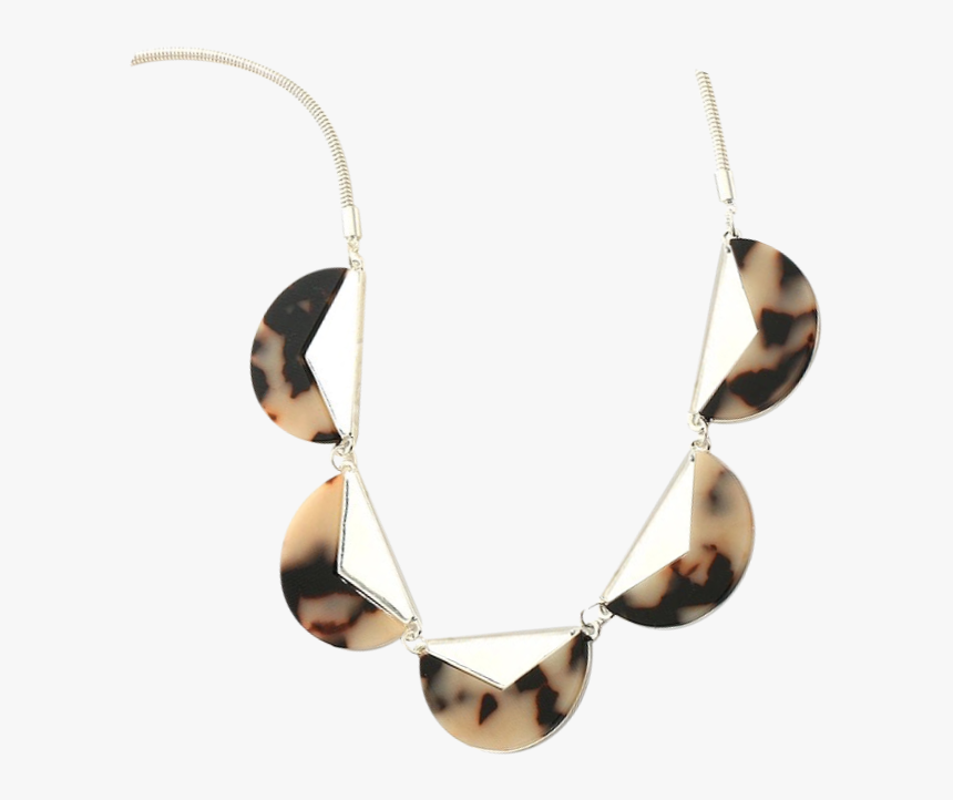 Teardrop Silver Tortoiseshell Necklace 

 
 Data Rimg - Necklace, HD Png Download