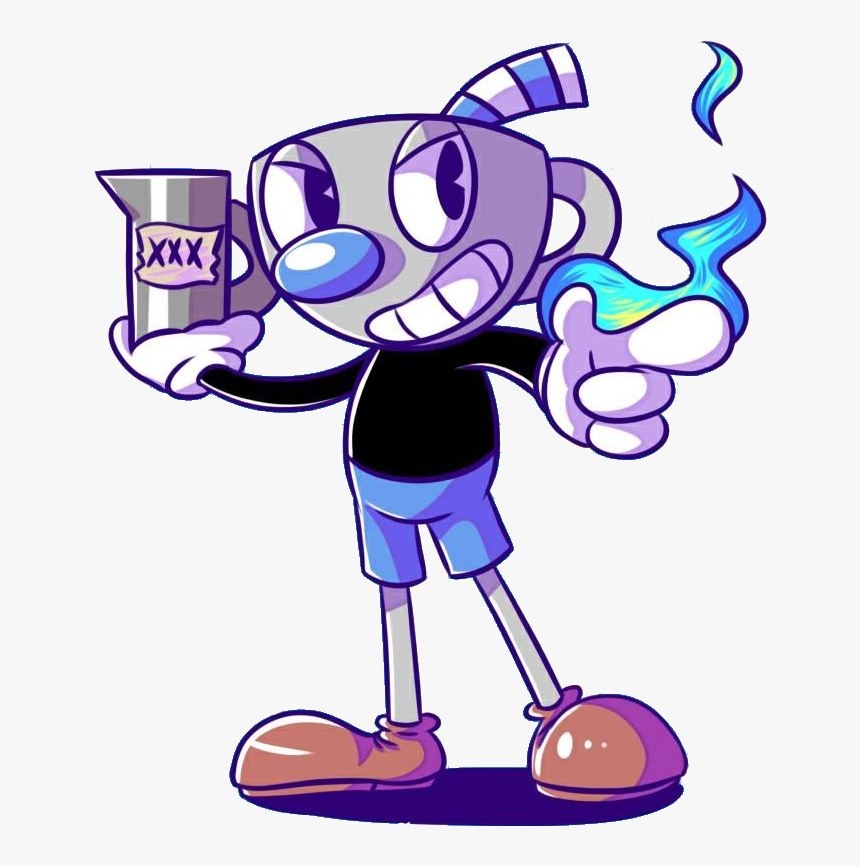 #cuphead #mugman #dontdealwiththedevil #cup #mug #toon - Cuphead And Mugman Dibujo, HD Png Download