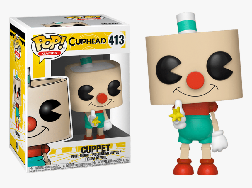 Pop Games - Funko Cuphead, HD Png Download