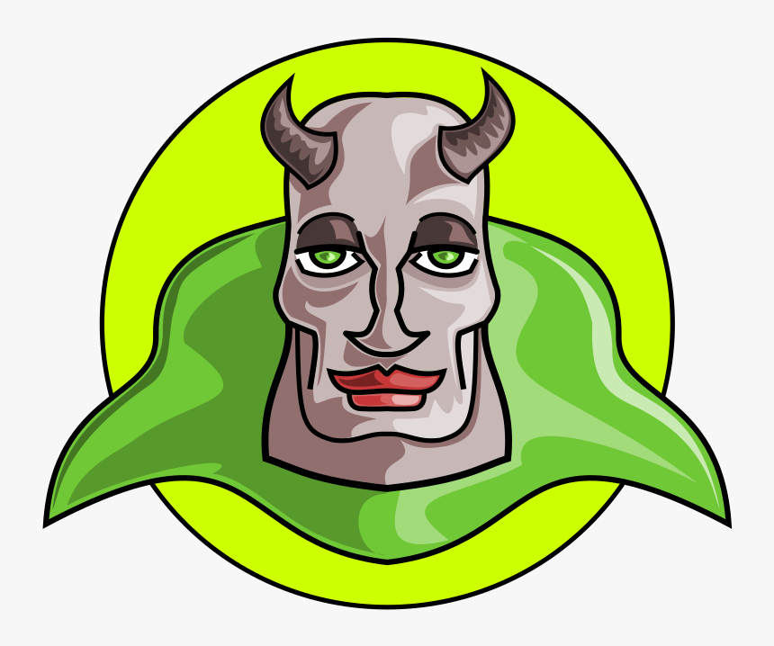 Head,art,pleased, HD Png Download