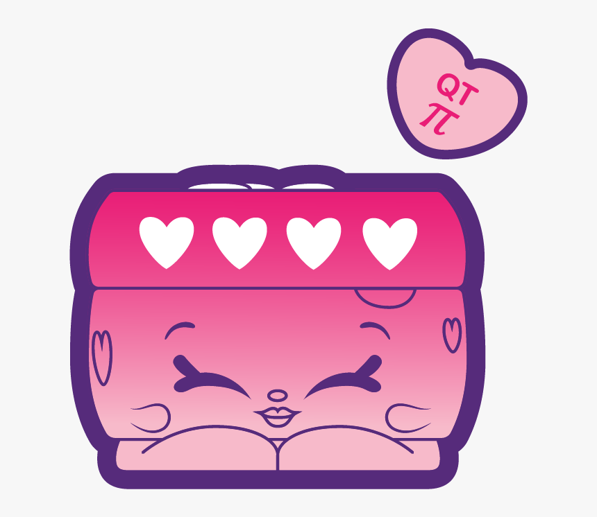Cutie Compact A Common - Shopkins Wild Style Heart, HD Png Download