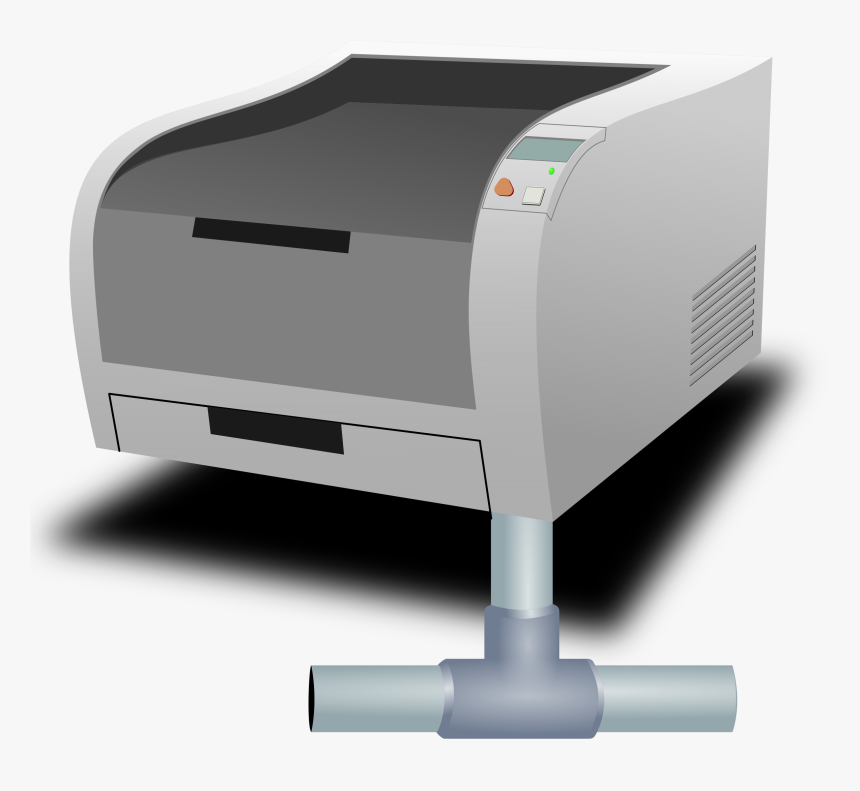 Laser Printer Net Clip Arts - Network Printer Icon Png, Transparent Png