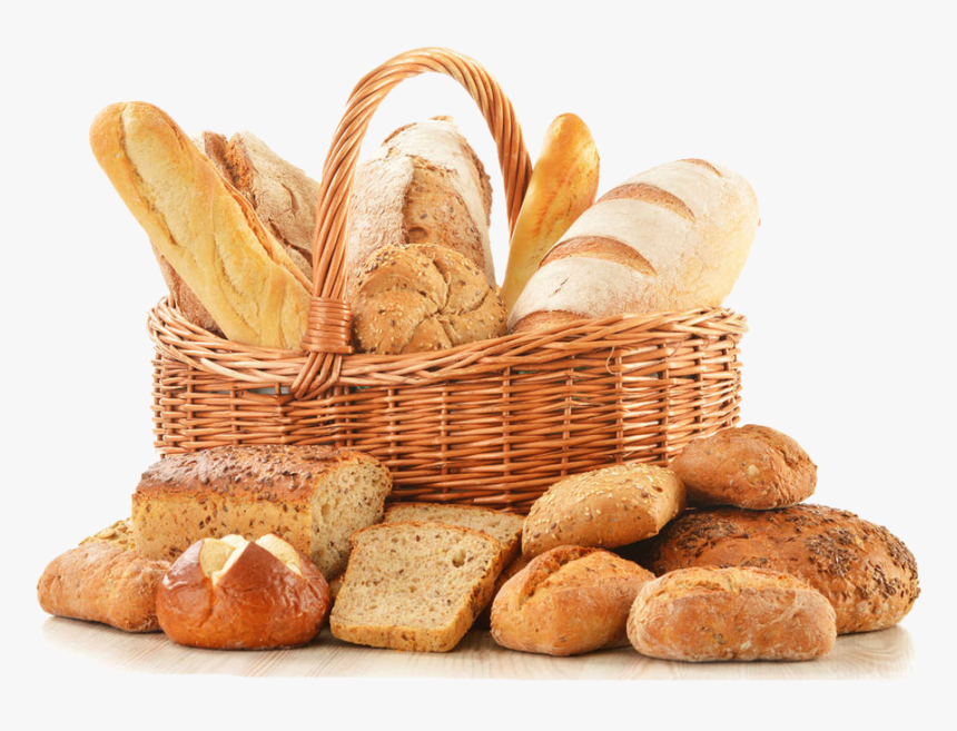 Basket Bakery Bread Breakfast Breadbasket Download - Bread From Baal Shalisha, HD Png Download