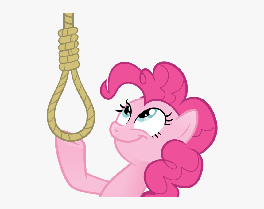 Artist Needed, Look What Pinkie Found, Meme, Noose, - Pinkie Pie Png, Transparent Png