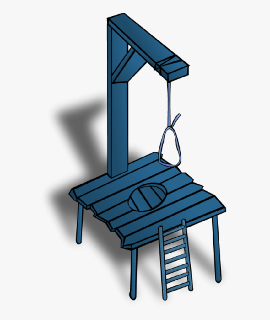 Gallows Death By Hanging Noose - Capital Punishment Clipart, HD Png Download