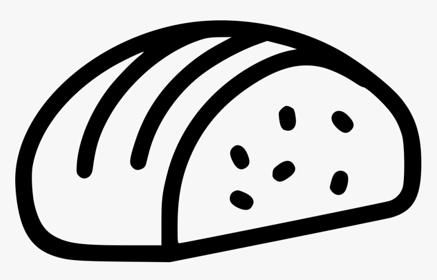 Sliced Loaf Of Bread - Bread Png Icon, Transparent Png