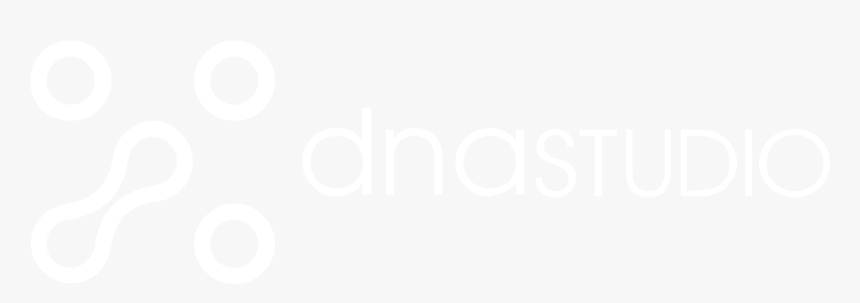 Dna Studio Logo Black And White - Johns Hopkins White Logo, HD Png Download