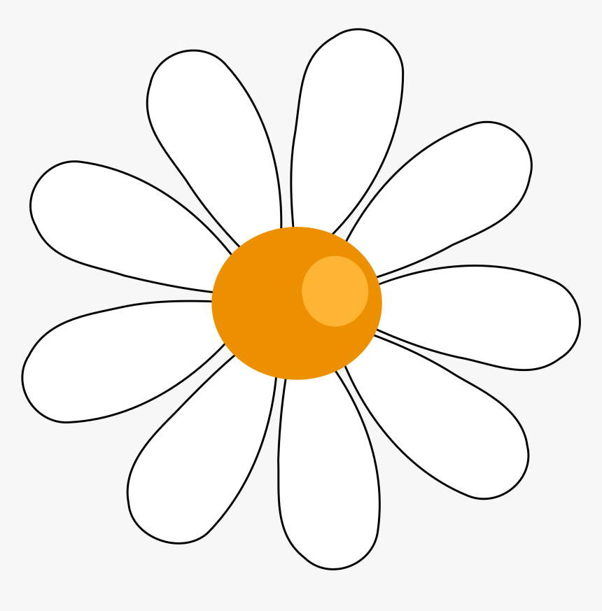 Valentine Svg Best - Daisy Png Clip Art, Transparent Png