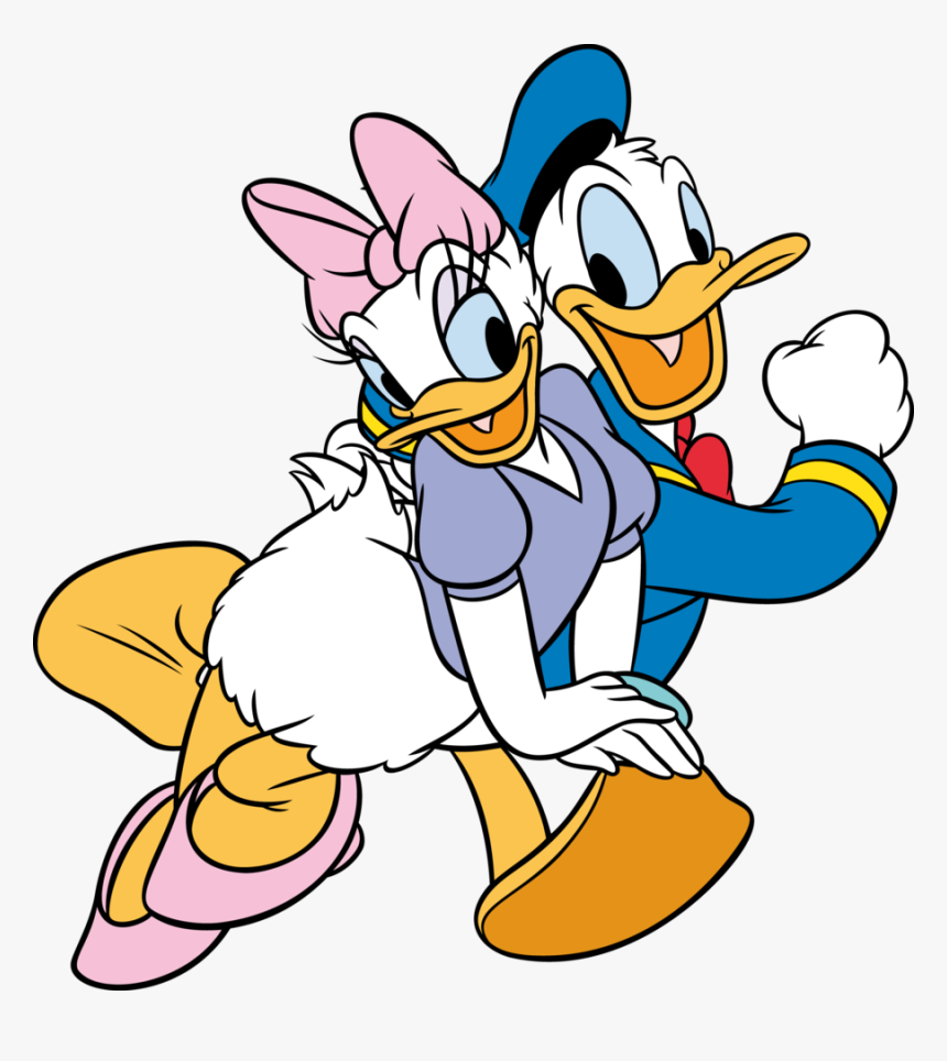 Donald Duck And Daisy Png Image - Donald Duck Ve Daisy, Transparent Png