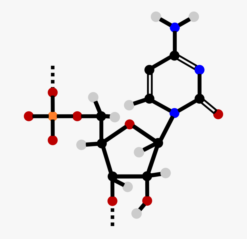 Line,nucleotide,dna - Nucleotide Clipart, HD Png Download