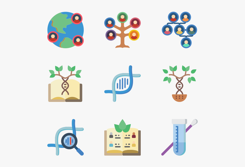 Dna Symbol For Powerpoint, HD Png Download