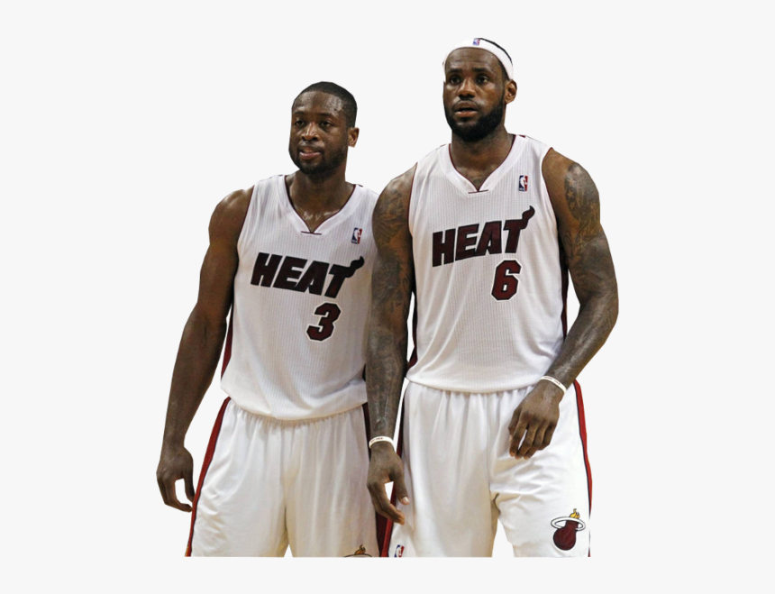 Dwyane Wade And Lebron Png, Transparent Png
