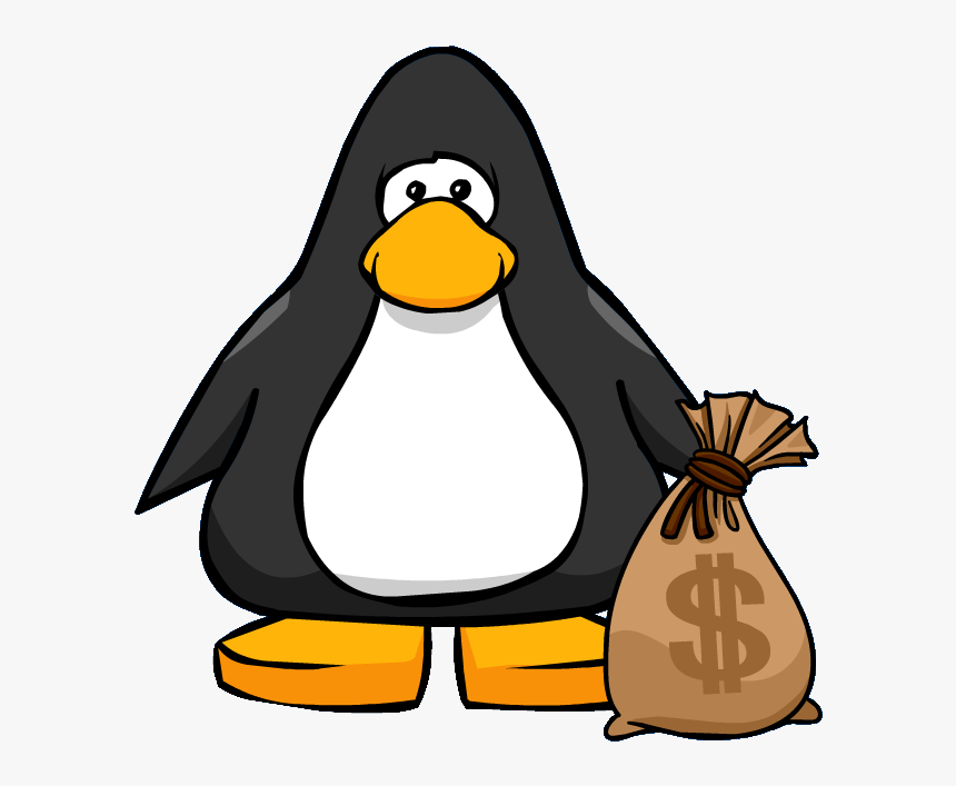 Bulletproof Vest, A Lobster, And A Money Bag - Penguin With Santa Hat, HD Png Download