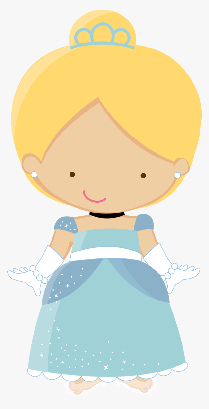 Cliparts For Free Download - Princesa Cinderela Cute Png, Transparent Png