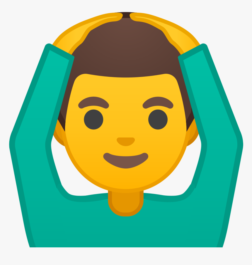 Man Gesturing Ok Icon - Emoji Man, HD Png Download