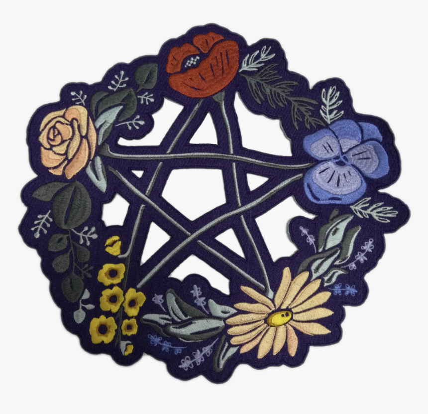 Flower Pentagram, HD Png Download
