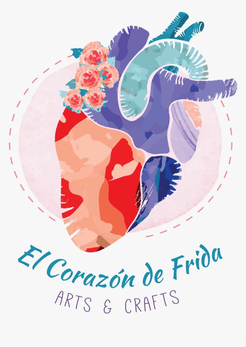 Corazon Frida Png, Transparent Png
