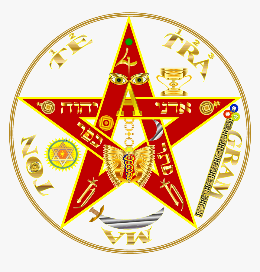 The Mystical Symbol In The Pentagram - Tennessee Lottery Logo, HD Png Download