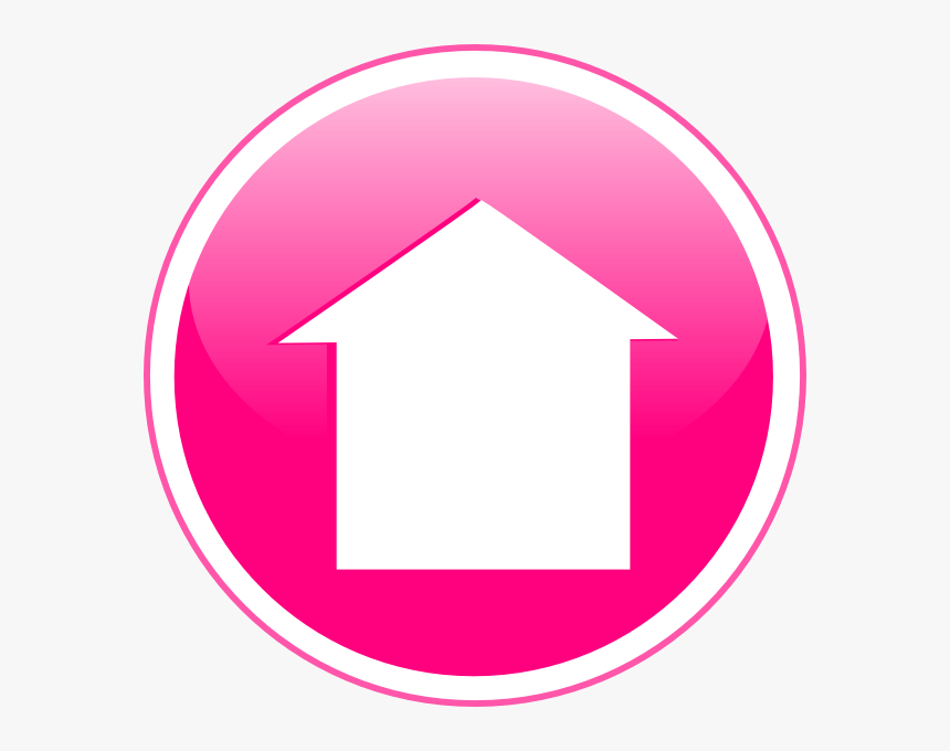 Home Pink Png, Transparent Png