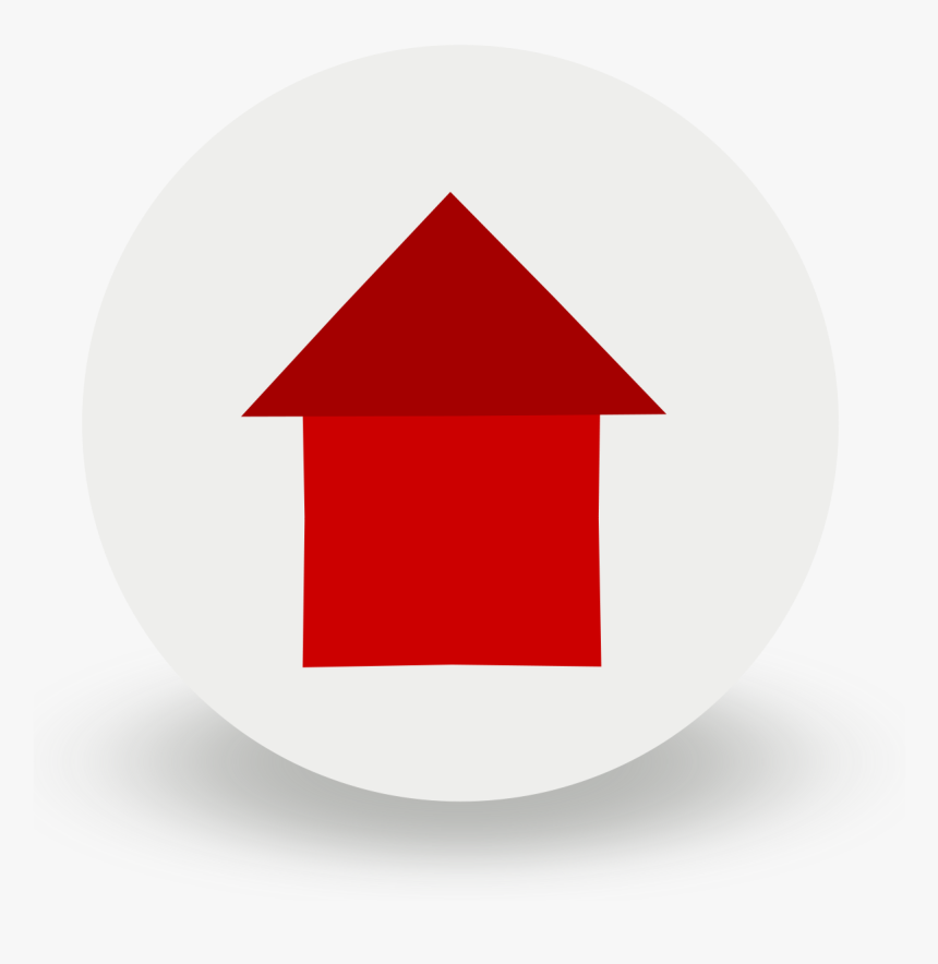 Home Png Icon Red, Transparent Png