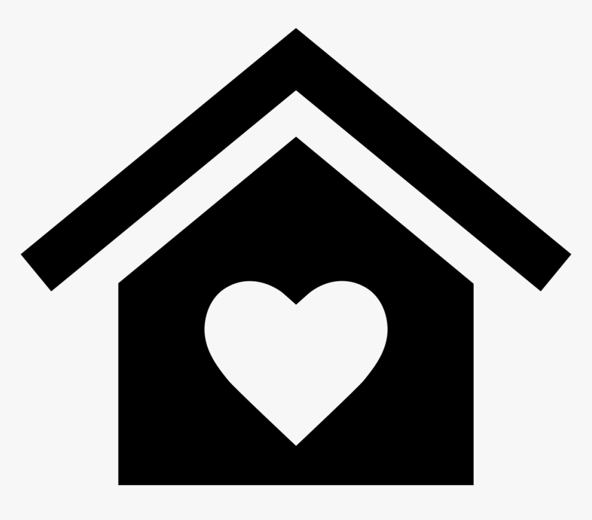 Transparent Gothic Heart Png - Home Heart Icon Png, Png Download