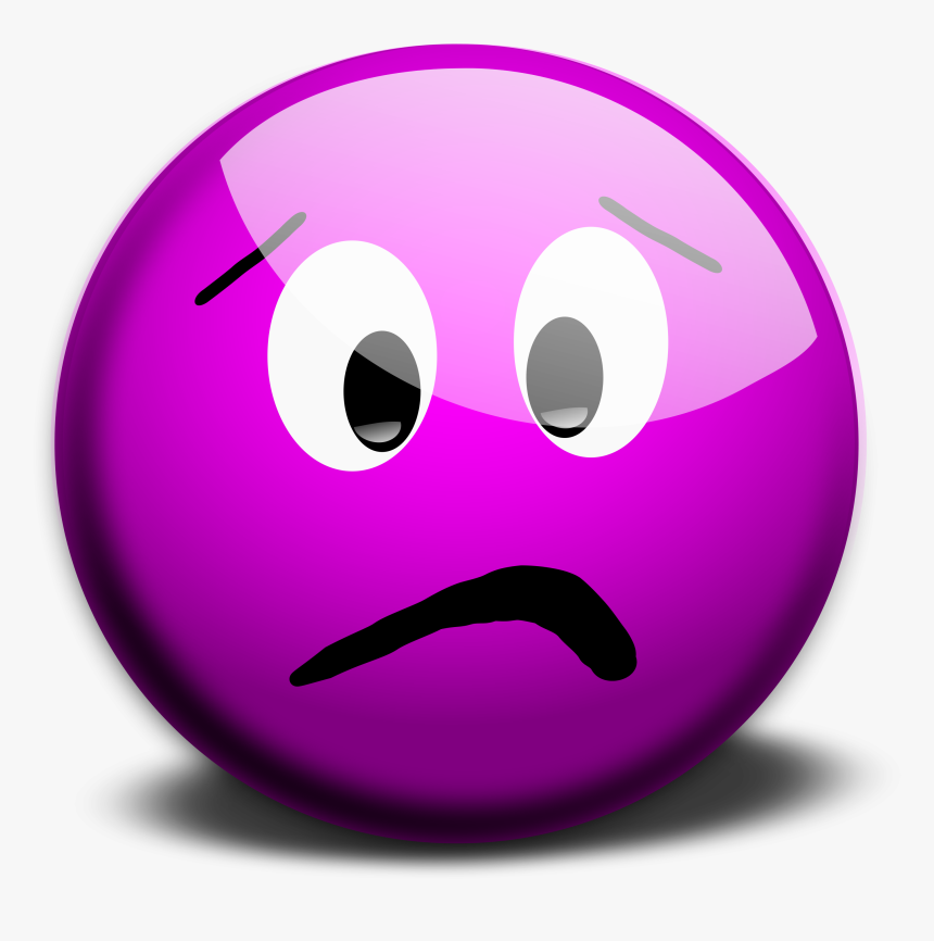Carita De Preocupado Emoticon, HD Png Download , Transparent Png Image