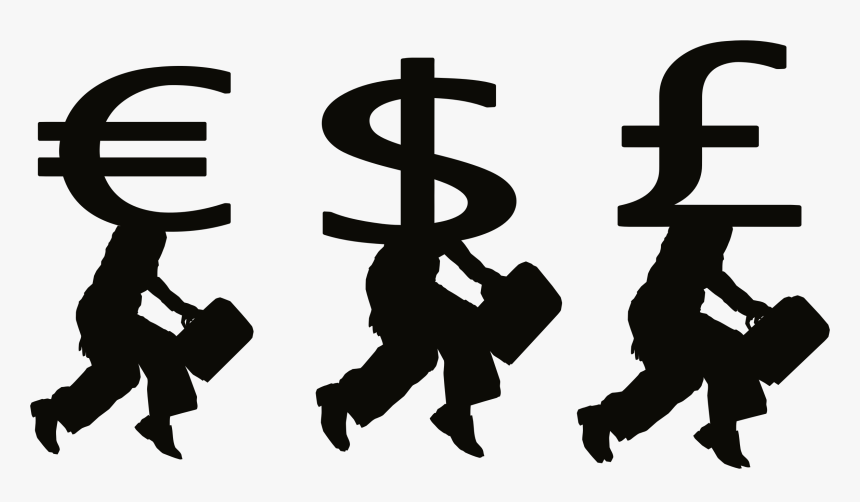 Money People Silhouette Clip Arts - Money And People Clipart, HD Png Download
