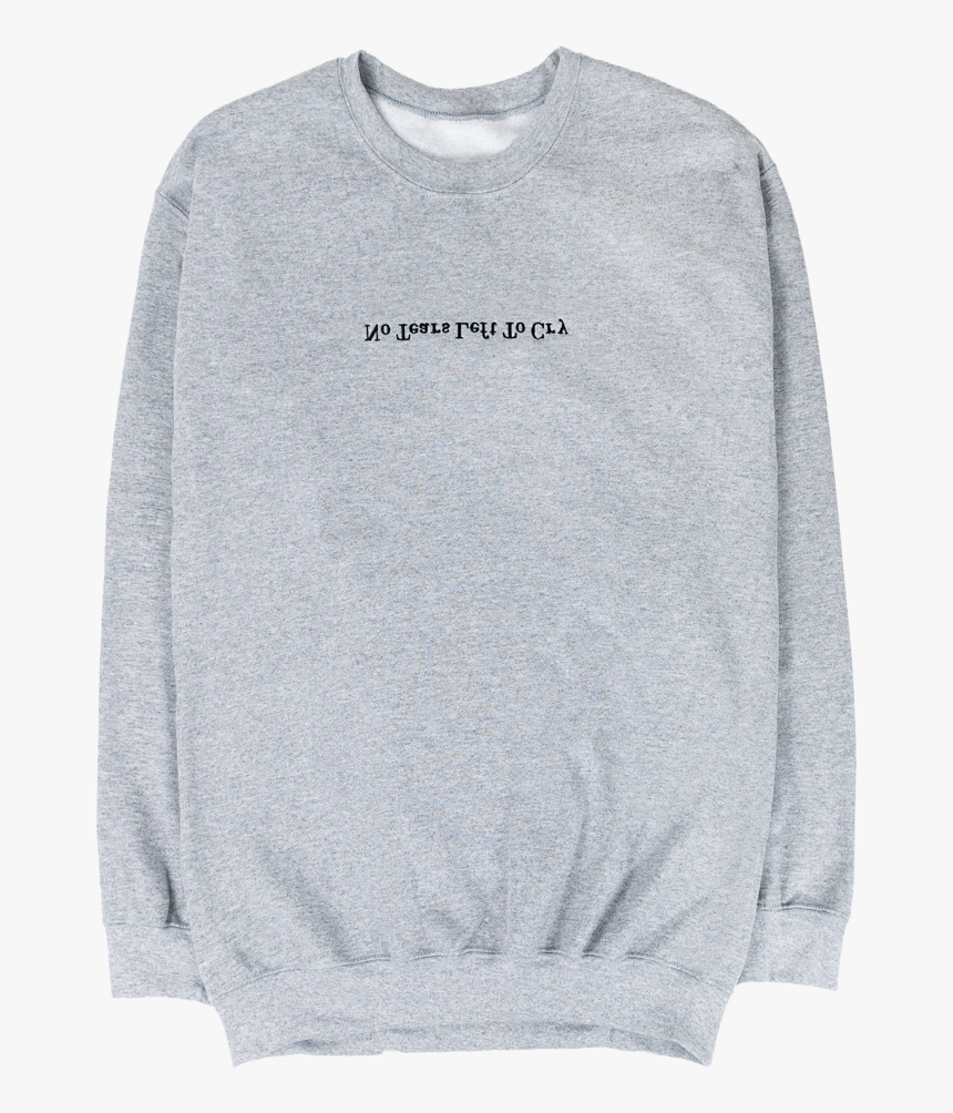 No Tears Left To Cry Grey Crewneck, HD Png Download