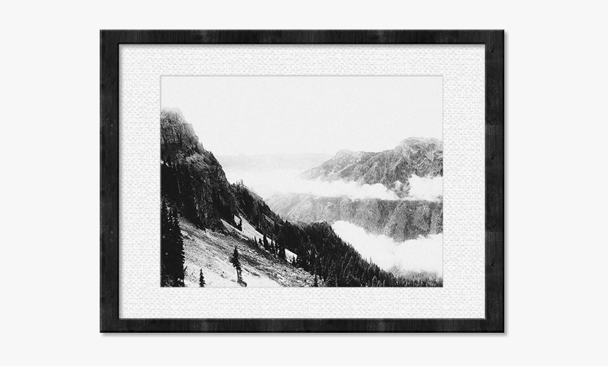 Mountain Mist Framed Print, HD Png Download