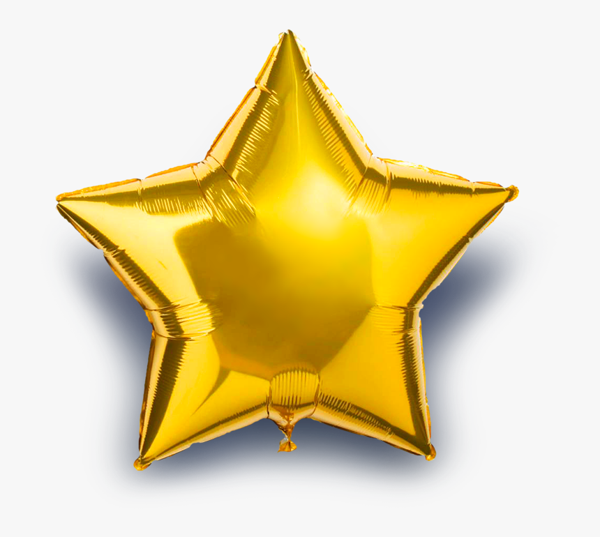Zaduck The Lookbook Fall Winter - Foil Balloon Star Gold, HD Png Download