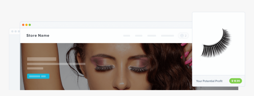 Wholesale Eyelashes - Eye Shadow, HD Png Download