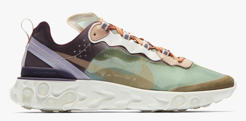 Green Mist Png - Nike React Green Mist, Transparent Png