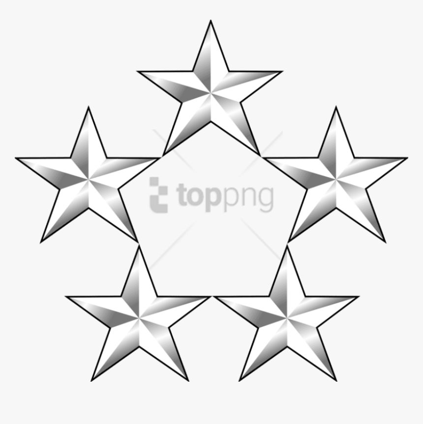 Free Png 5 Gold Star Png Png Image With Transparent - Santiago Bernabéu Stadium, Png Download