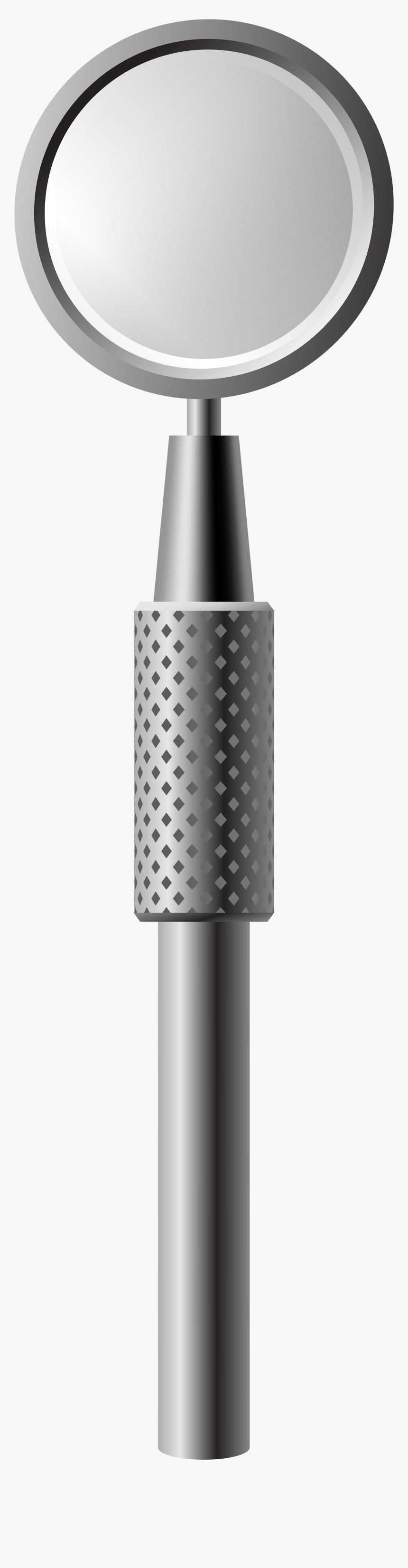 Dental Mirror Png Clip Art - Polka Dot, Transparent Png