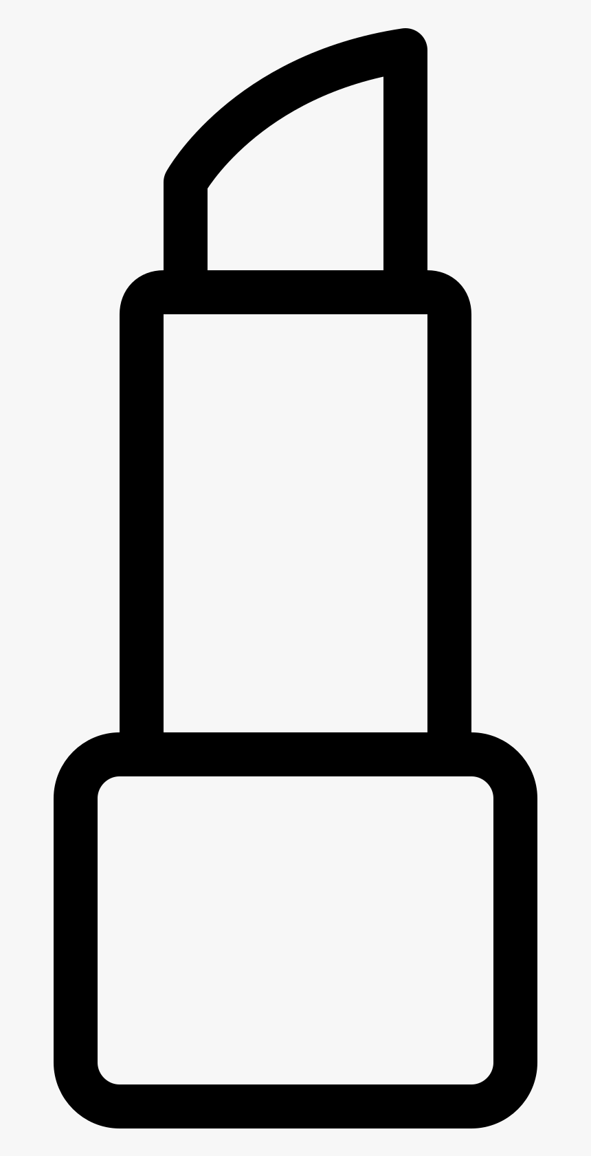 Lipstick Icon Png, Transparent Png