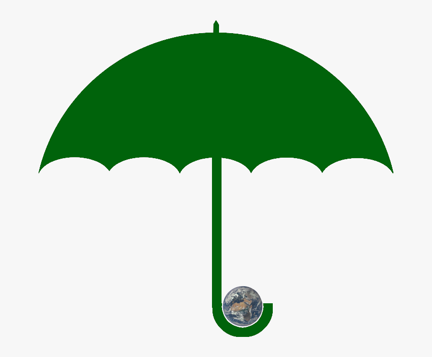 Umbrella Blk Rigy6rrkt Green Full Size Erased Bkgrd - Transparent Background Transparent Umbrella, HD Png Download