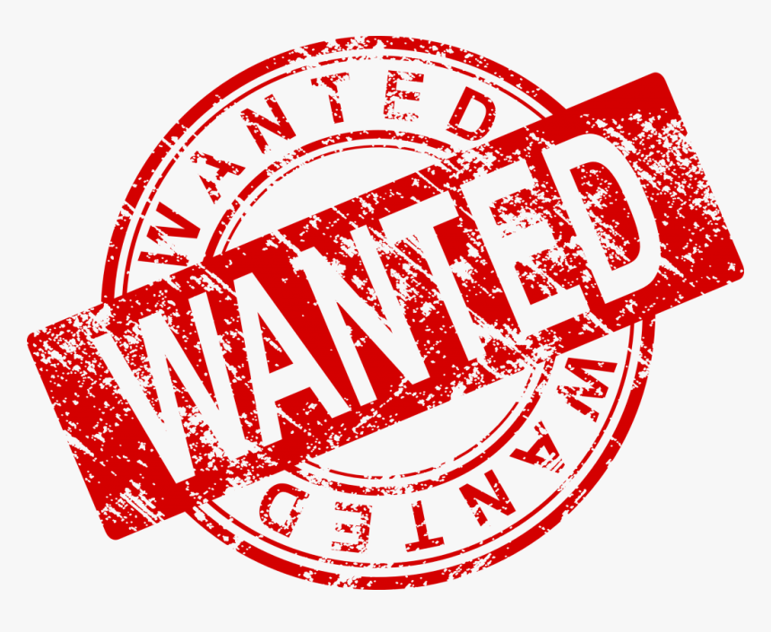 Wanted Stamp Png Hd - Wanted Stamp Logo Png, Transparent Png