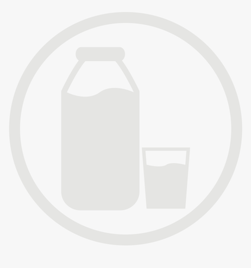 Milk Allergy Grey Icon - Milk Allergy Png, Transparent Png