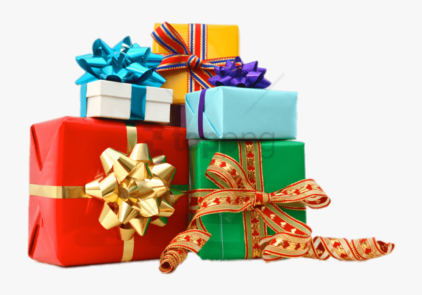 Transparent Gift - Transparent Background Gifts Png, Png Download