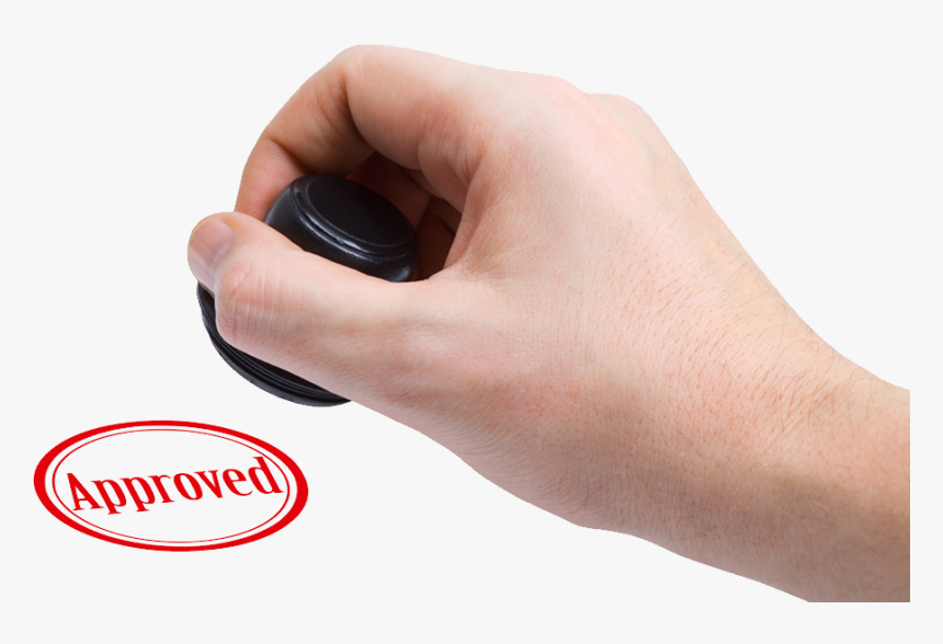 Rubber Stamp Png - Hand Stamping Transparent Background, Png Download