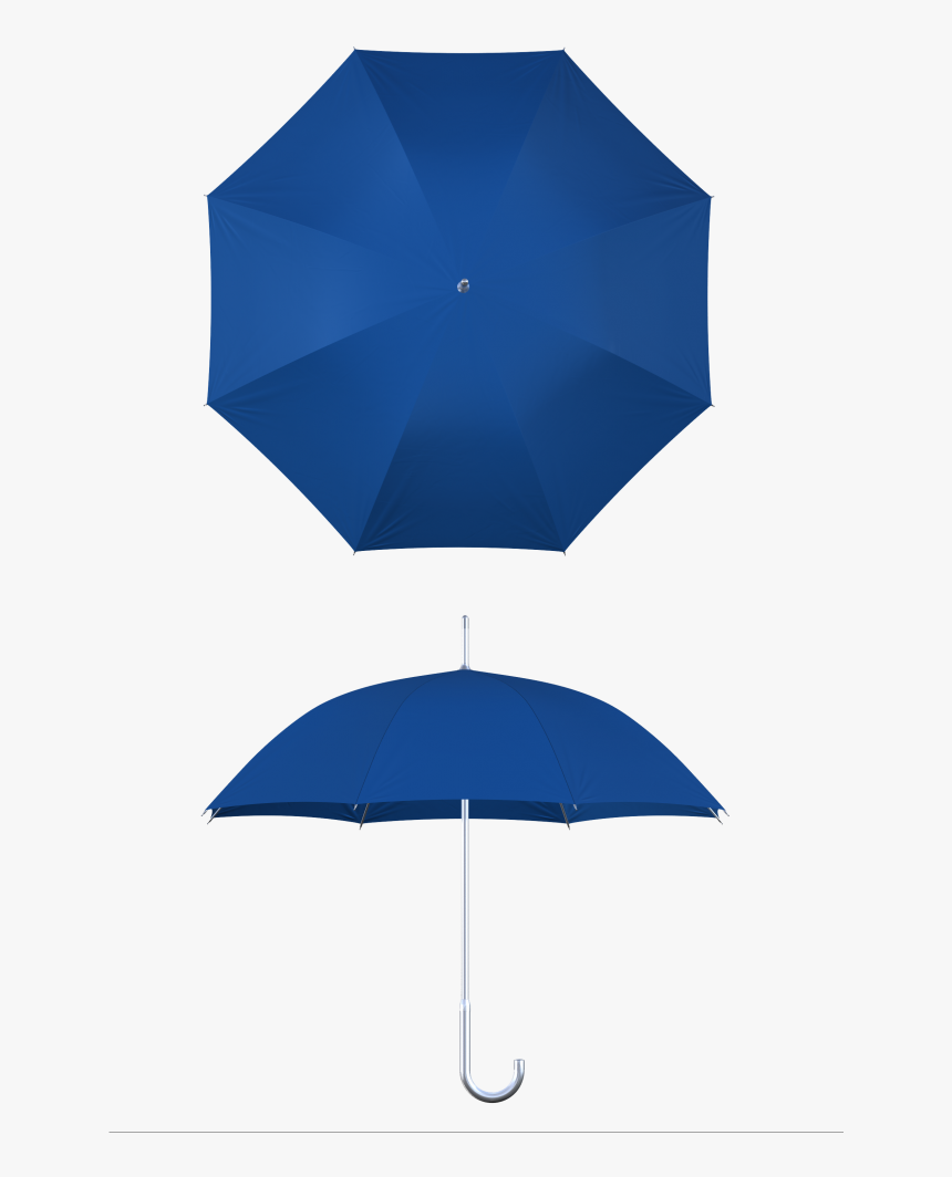 Aluminum Frame Royal Blue Umbrella - Transparent Image Of Blue Umbrella, HD Png Download