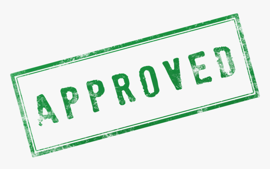 Stamp Immigration Approved Png, Transparent Png