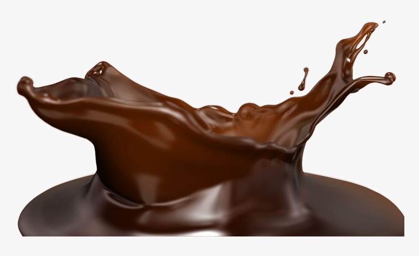 Download Chocolate Png - Dark Chocolate Splash Png, Transparent Png